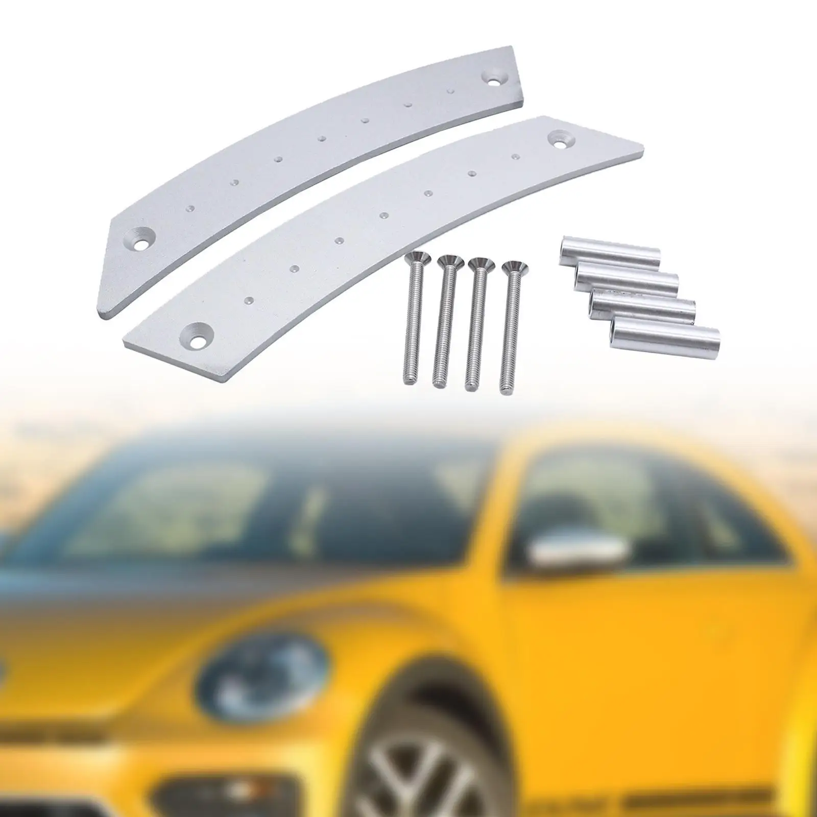 Interior Door Handle Panel Easily Install 1C0868107afyw Sturdy 1 Pair(Left and Right) Directly Replace for Beetles 2.5L