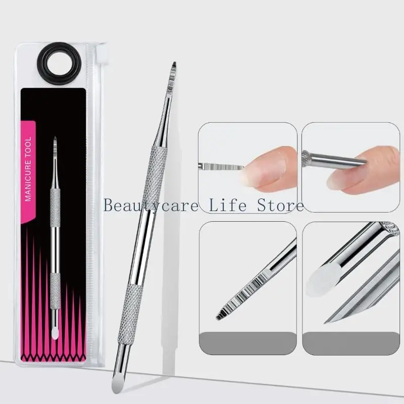 652C Metall Nuthine Remover Nagelreiniger Maniküre- und Pediküre -Werkzeug Nuthunusschieber