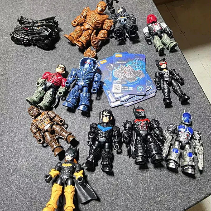Blokees DC Heroes Defender V3 Series Blind Box Arkham Out Of Control Prologue Comic Anime Action Figure Assembled Model Toy Gift