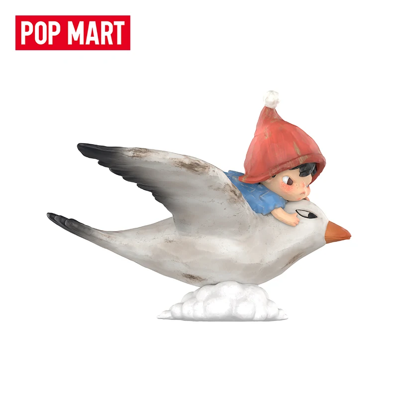 

Original POPMART Hirono Cloud Handmade Trendy Fashion Toy Bird Gift Ornament Collection Display Surprise Gifts