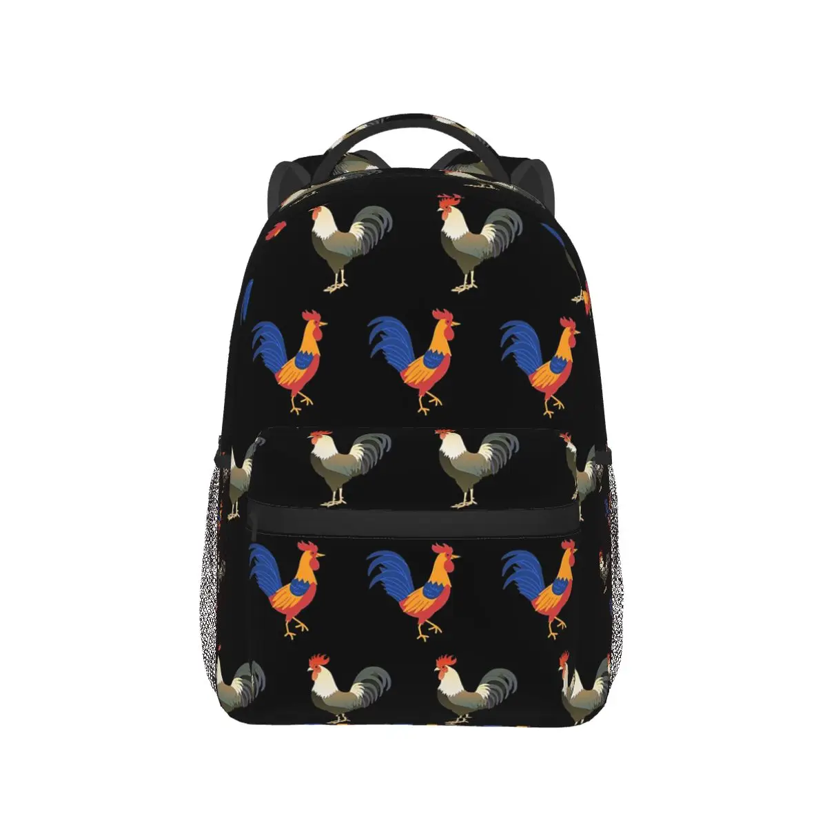 

Cool Chicken Pattern Backpack Hot Sale Daypack Large Capacity Boys Girls BookBag School Bag Shoulder Bags for Men Women