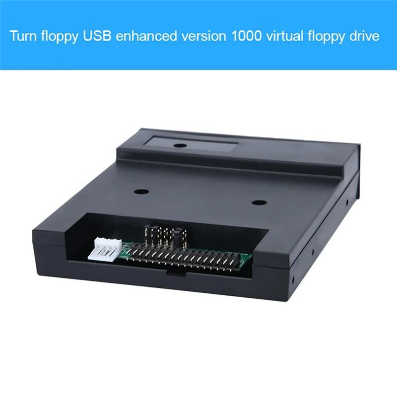 VO-U100K 3.5In 1.44MB 1000 Unidade de disquete para simulação de emulador USB para teclado musical Interface de driver de disquete de 34 pinos