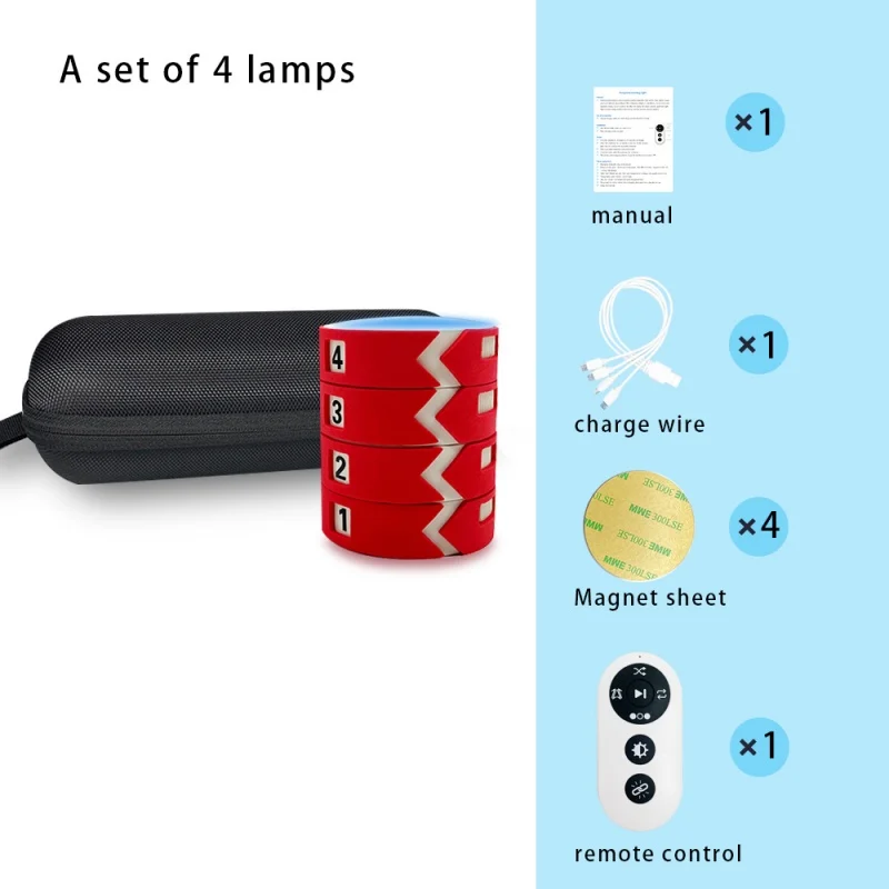 Reaction Training Light Kits Set Children Physical Fitness Training Lamp Speed Agility Response Equipment Boxing for Home Gym image 3