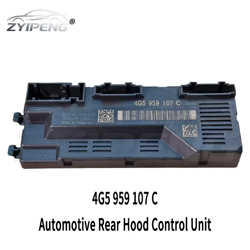 Automotive rear hood control unit 4G5959107C For Audi A6 S6 Avant 4G5 959 107 C