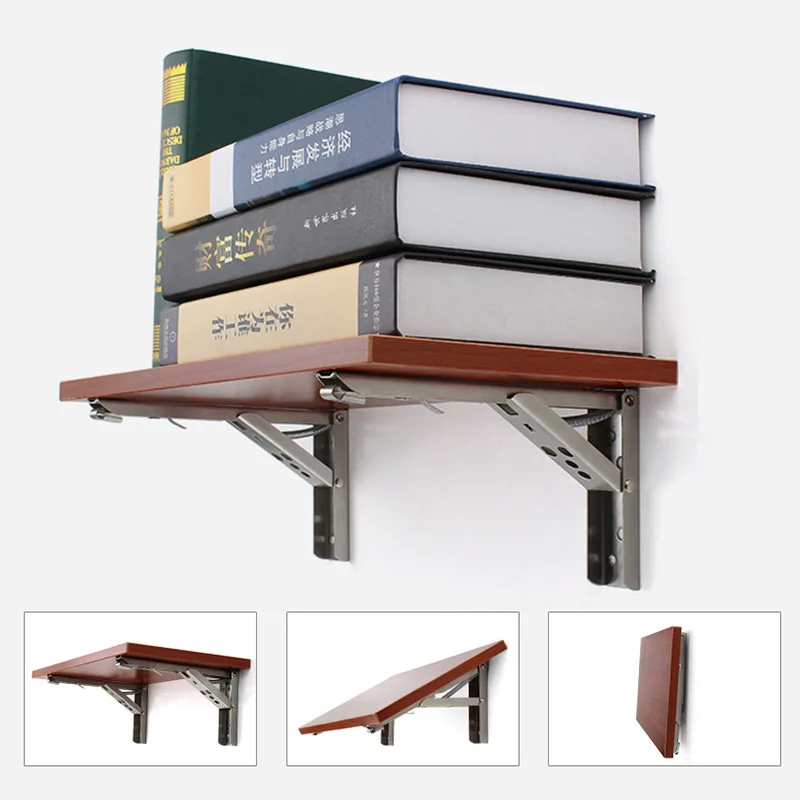 2Pcs Multiple Sizes Triangle Folding Angle Bracket Heavy Support Bench  Table Shelf Bracket Furniture Heavy Support Hardware