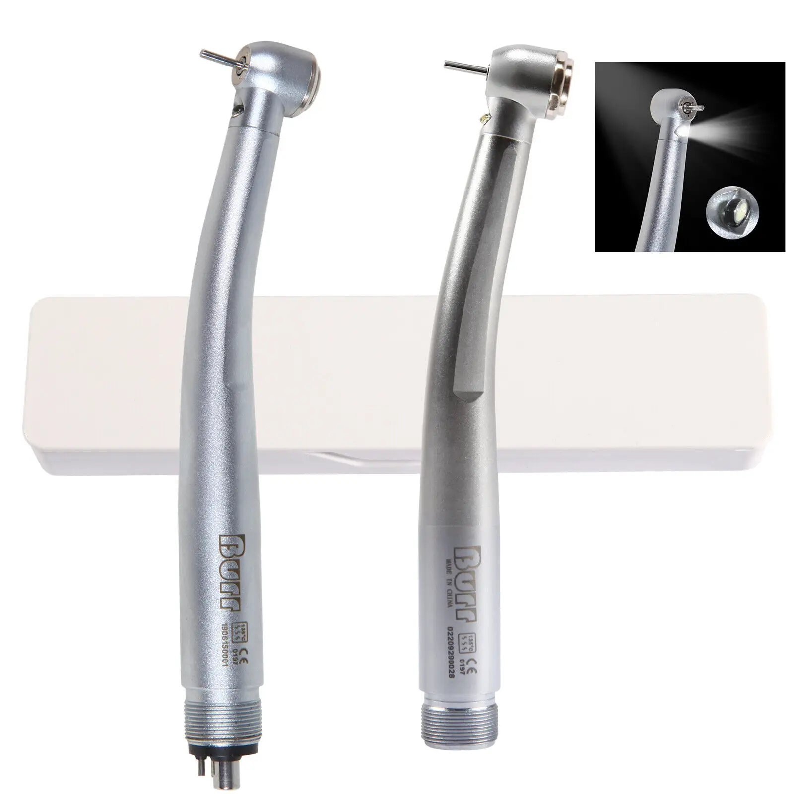 

KAVO Style Dental LED E-generator Fiber Optic High Speed Handpiece 3 Spray Triple Turbine 2/4Holes