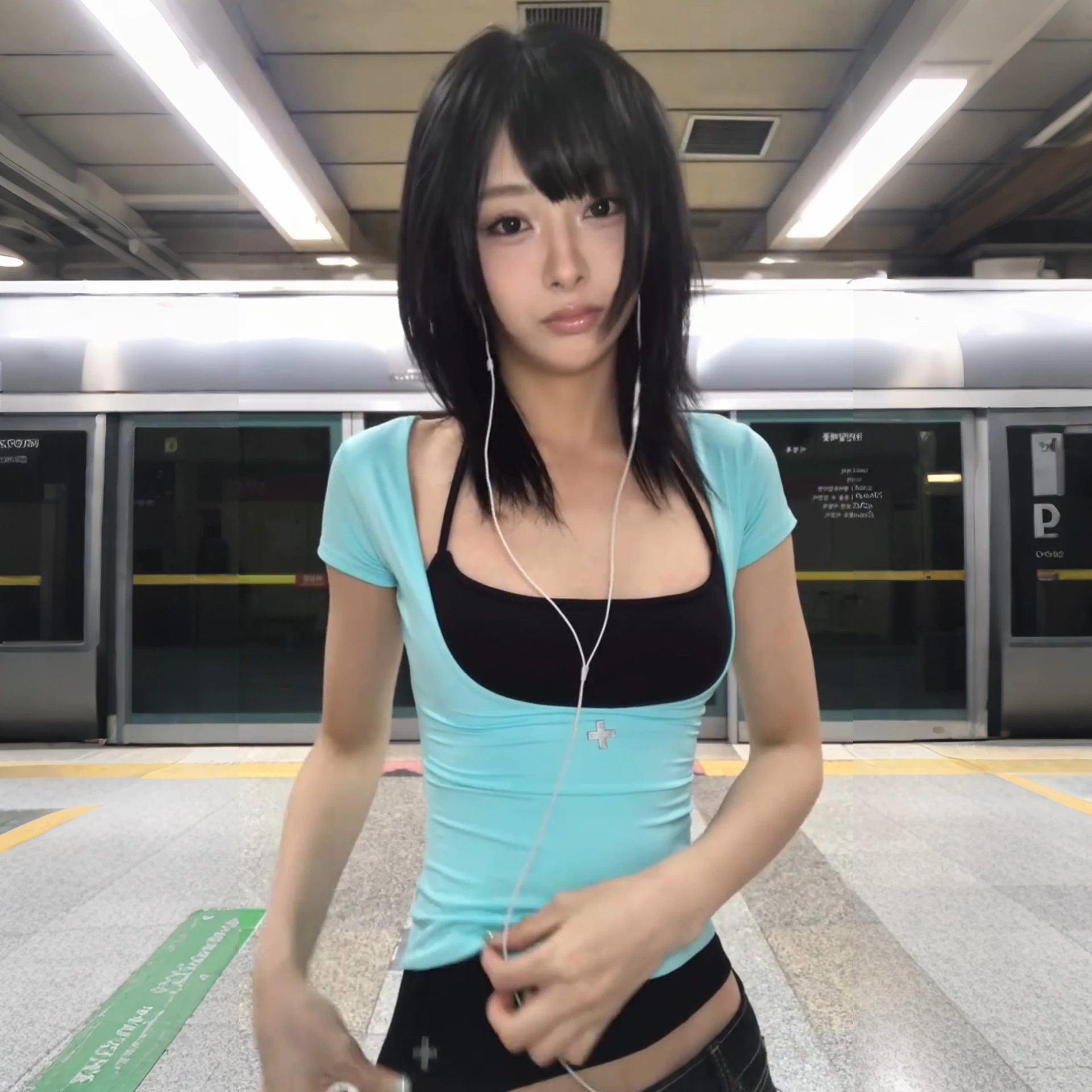 Karrram Japanese Y2k Fake Two-piece T-shirt 2000s Style Short Sleeve Halter Top Vintage Harajuku Patchwork Tshirt American Retro