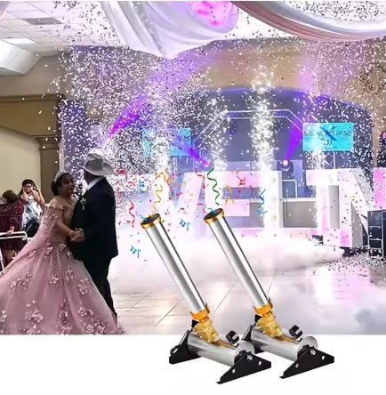 Confetti Launcher Cannon Electric Confetti Blaster Machine For Outdoor Stage Celebration Show Event Powder Gender Reveal Cannon