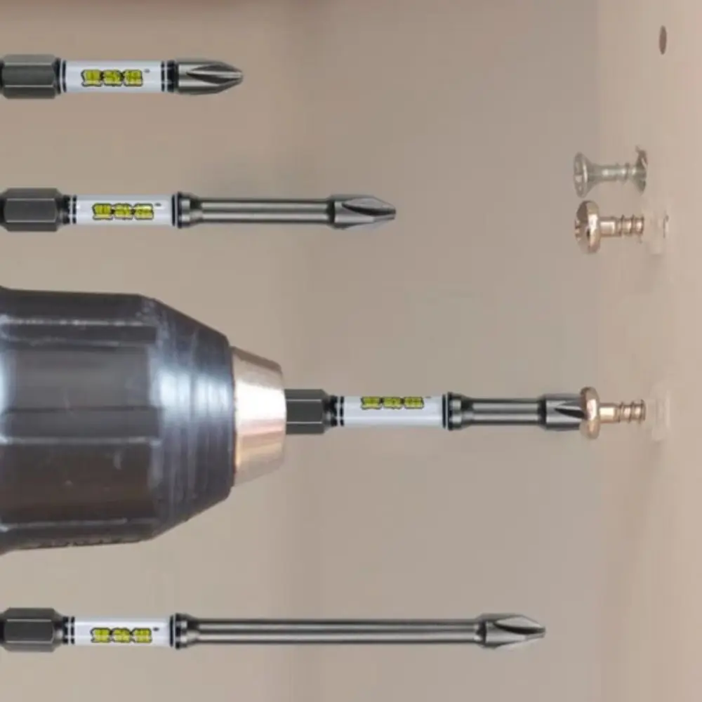 

D2 Non-slip Magnetic Batch Head Impact Resistant High Hardness Cross Head Bit Anti-Slip WaterProof Electric Screwdriver Bit
