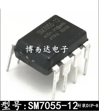 

Free shipping 50PCS SM7055 SM7055-12 DIP-8