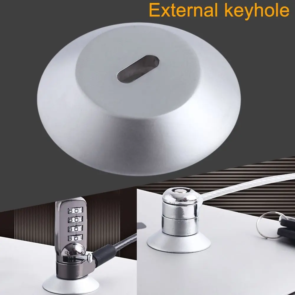 

Compatible Round Tablet and Phone External Laptop Keyhole for Notebook Anti-theft Lock Hole