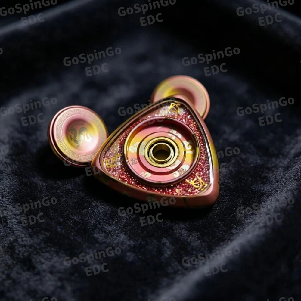 Fatboy EDC Zodiac Style DITTO Flowing Fidget Spinner Fidget Toys For Adults Office Desk Accessories Original Designs