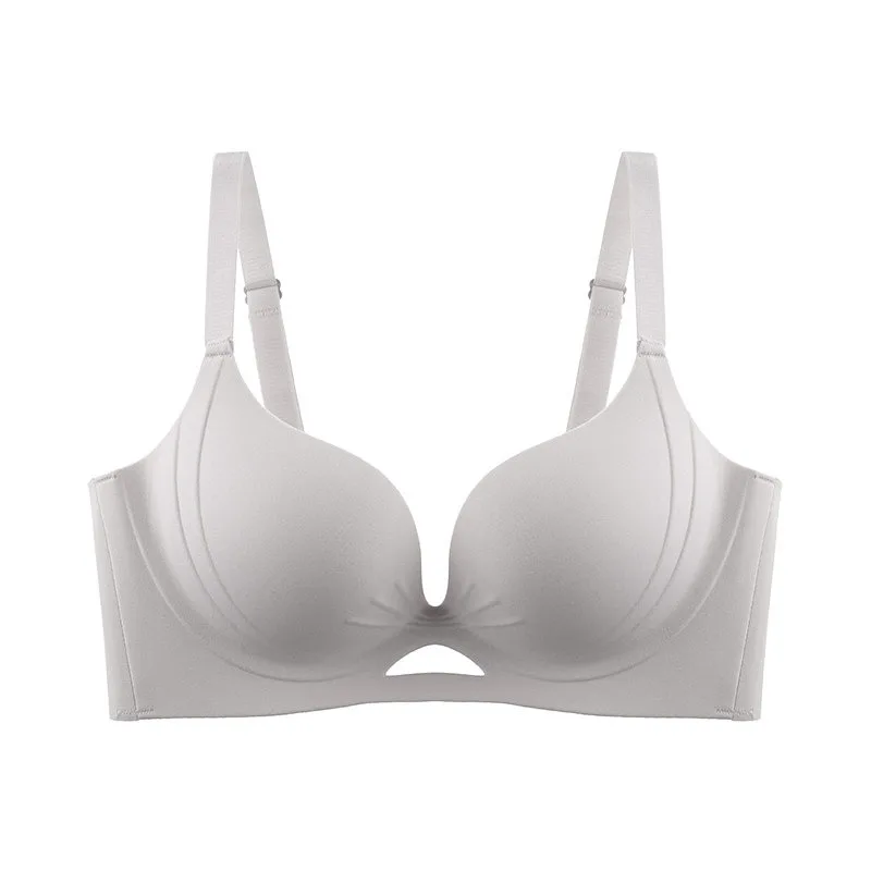 Reggiseno Push-Up per Seno Piccolo, Senza Cuciture, Supporto a Compressione, Aumenta il Seno, Riduce il Grasso Laterale, Anti-Caduta, Intimo 32-38 S-XL