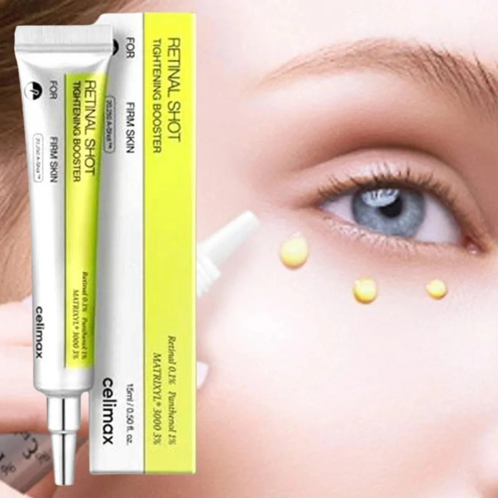 Celimax Premium Retinol Shot Lifting & Straffende Augencreme Kollagen-Peptid Gesichtspflege Aufhellende Creme Elastizitätspflege Augencreme
