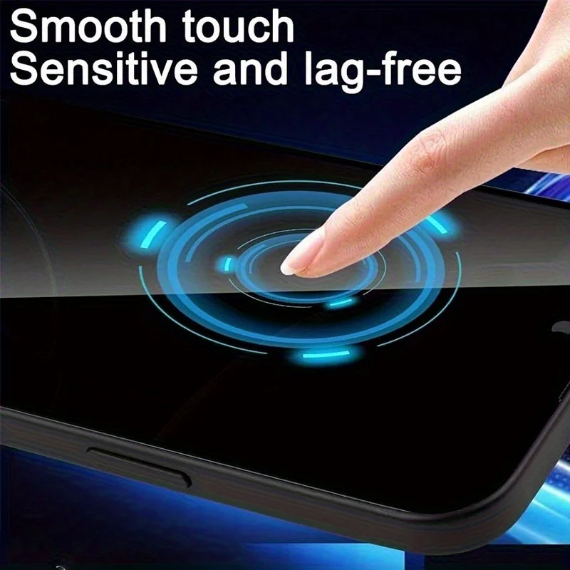 HD Tempered Glass Screen Protector for 13Promax/13Pro/13 Series - Shatterproof Scratch Resistant Anti-Fingerprint Full Coverage