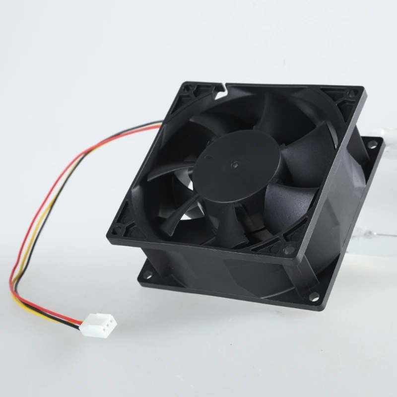 24V Cooling Fan 9x9cm FFB0924EHE 4800RPM With Temperature Monitoring Alarm Function for Computer/Server Radiator