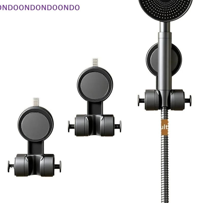 Removable No Drill Shower Sprayer Holder 360° Rotatable Suction Cup Mount for Bathroom Handheld Shower Head