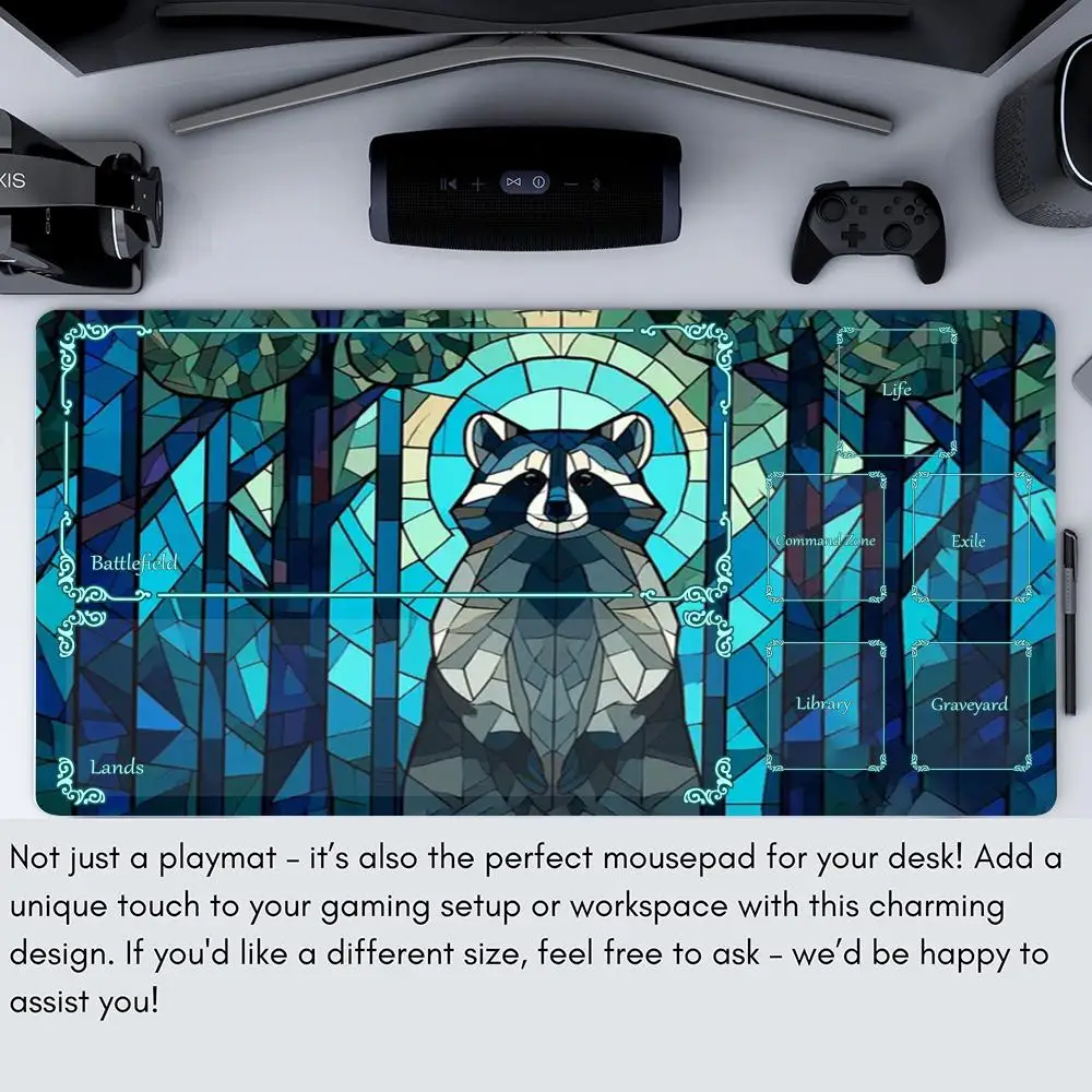 Funny  Mouse Pad The Magic Gathering Playmat Mousepad MTG TCG Office Desk Mat for Work Game Mini PC Laptop Cute Rug Carpet