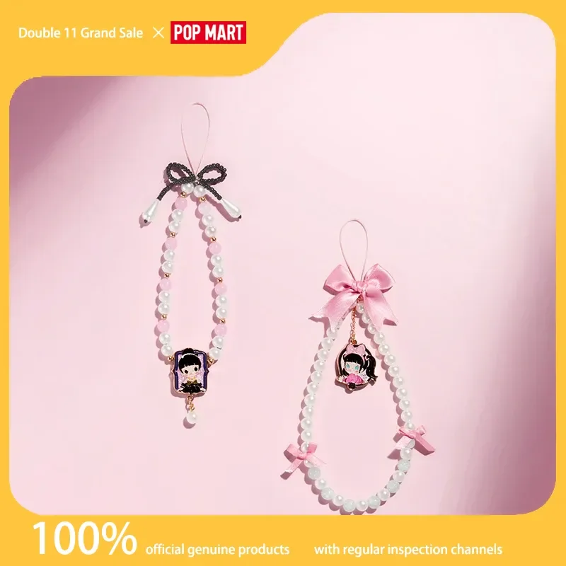 

POPMART MOLLY Daily Look Series Phone Charm Blind Box Trendy Peripheral Gift care bear spongebob phone case plush charm