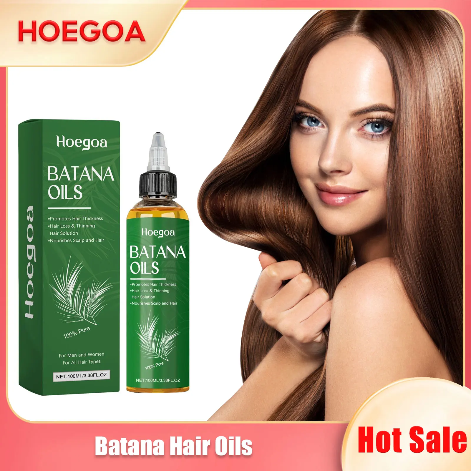 Batana Hair Oils Repairing Damaged Scalp Essential Treatment Strengthening Smooth Reducing Loss Removes Dandruff Hair Growth Oil