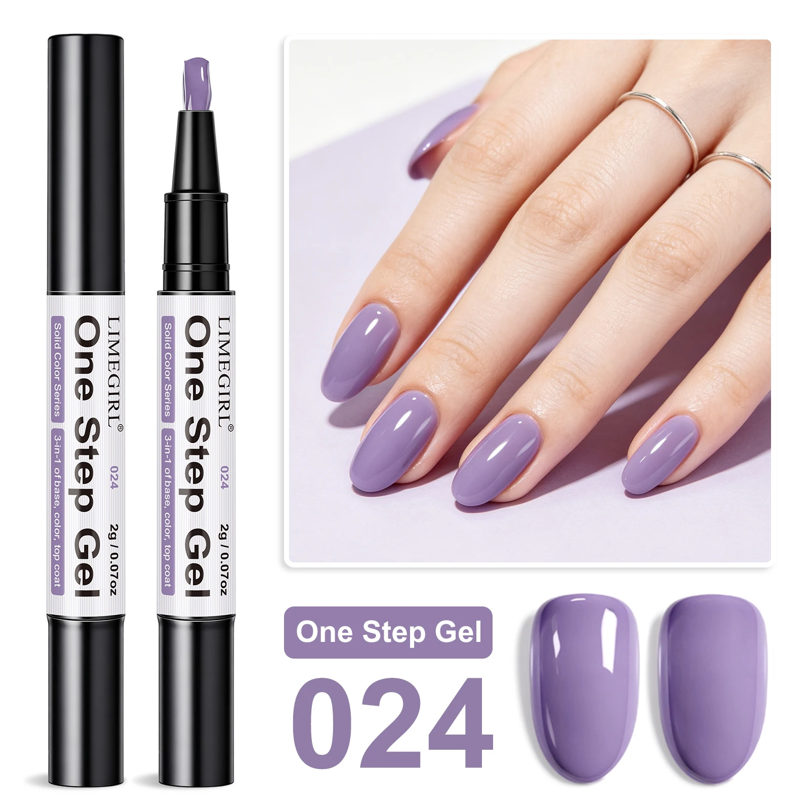 LIMEGIRL 48 Kleuren Gel Nagellak Pen 3in1 Gel Nagellak Sneldrogende Langdurige Graffiti Schilderij Borstel voor Outdoor Reizen