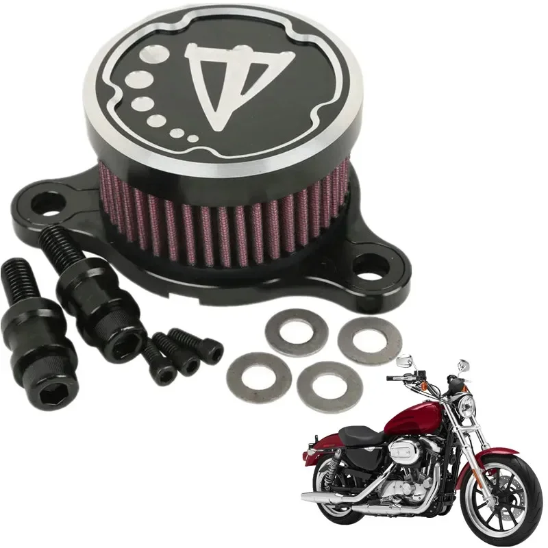 

Запчасти для Мотоциклов Harley Sportster XL 883 1200 2004-2016, воздухоочиститель, комплект системы фильтров