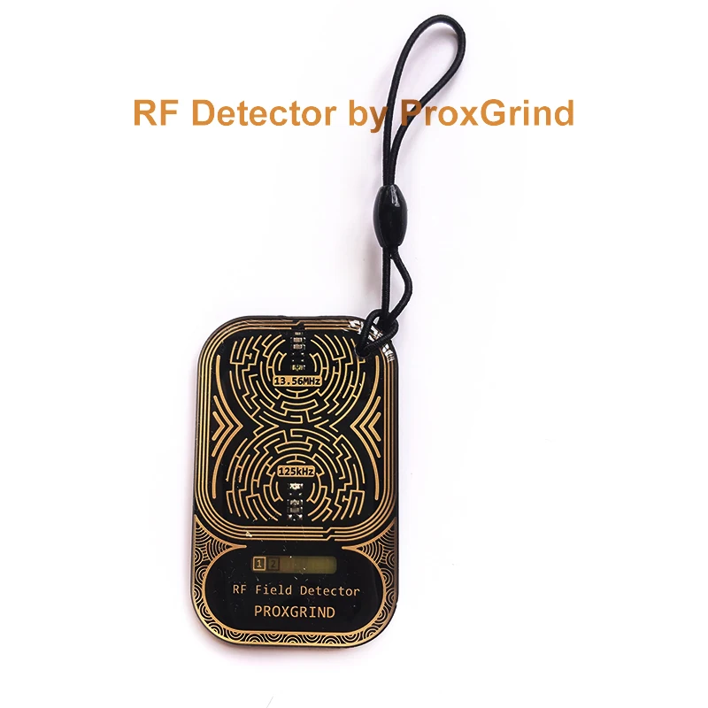 Tiny Frequency Detection Card Proxgrind RFID Field Detector Keychain Mobile Phone Pendant IC ID Access Control Readhead Testing