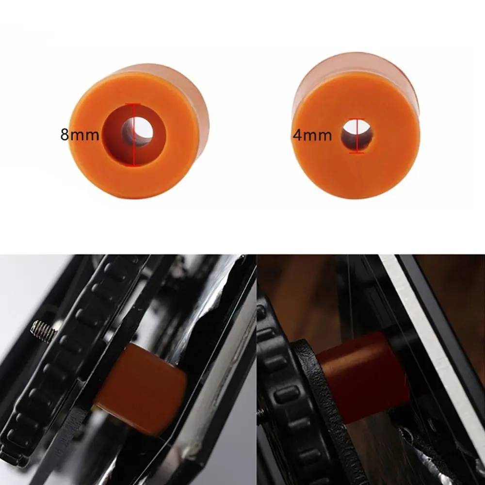 Accessorio per stampante 3D con livellatore per piattaforma resistente al calore, colonna di livellamento per letto caldo in silicone da 4 pezzi