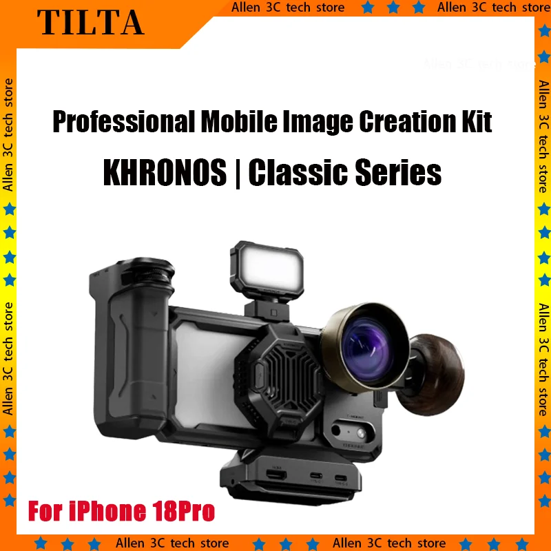 Tilta For iPhone18 Pro Metal Rabbit Cage Phone Protection Case Power Handle Photography Expansion Magnetic Accessorie