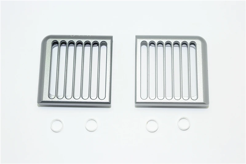 GPM 1/10 TRX4 المدافع درب الزاحف-82056-4 لتجميع المصابيح الأمامية فرشاة عمودية الحرس الألومنيوم