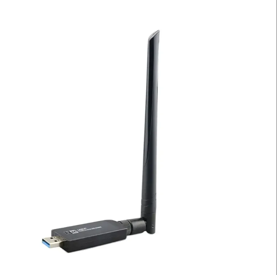 RTL8812AU Chipset 5GHz 1200Mbps WiFi Adapter USB 3.0 Wireless Network Card + 5dbi antenna For Windows 7/8/10/Linux