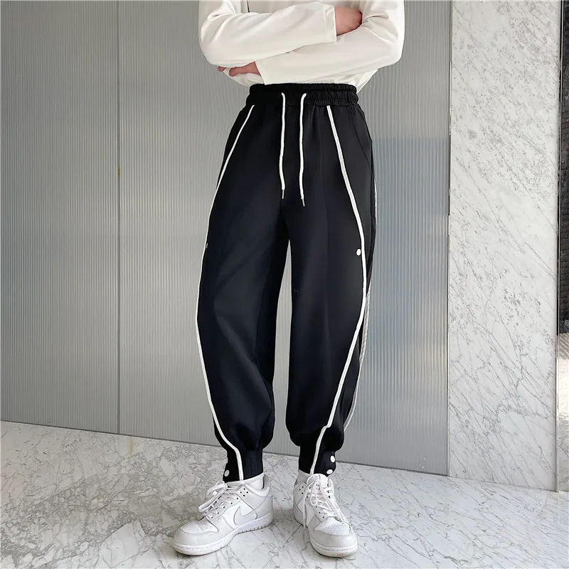 

2023Pants Loose Casual Fashion Streetwear Men Youth Trend Sport Harem Trousers Male Women Unisex Sweatpants