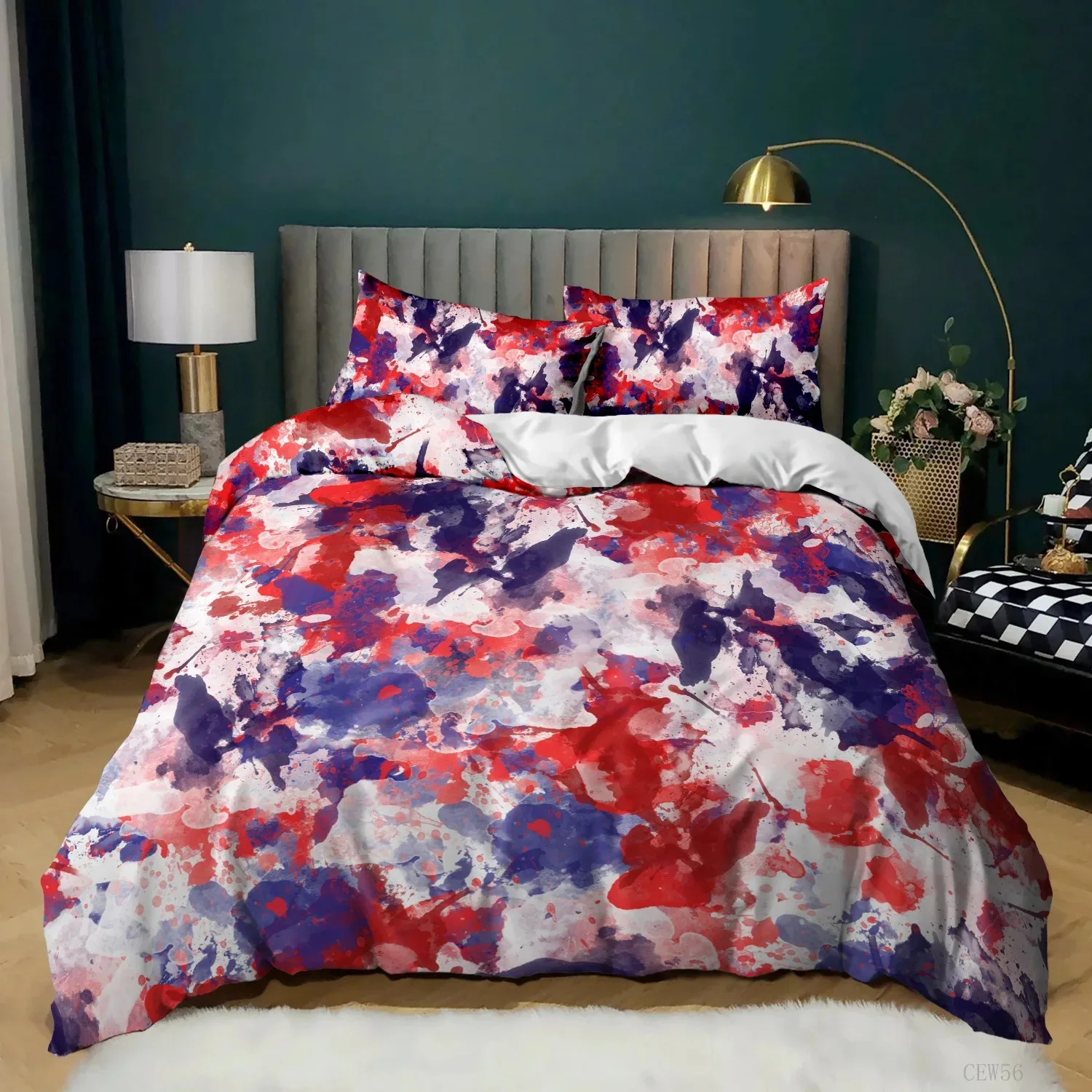 National Flag Duvet Cover Set King Size Creative American Flag Bedding Set For Teens Adults Microfiber Single Double Quilt Cover