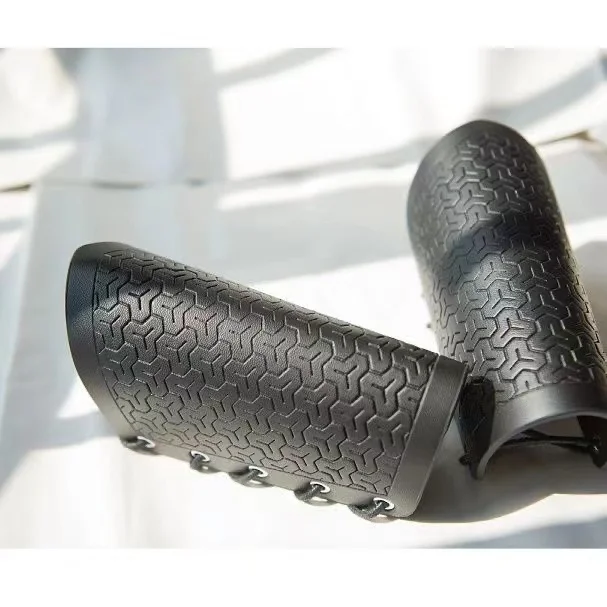 Hanfu ochraniacz na nadgarstek akcesoria rękaw tajemniczy wzór zbroja starożytny szermierz latająca ryba akcesoria do garnituru chłopcy dziewczęta przystojny