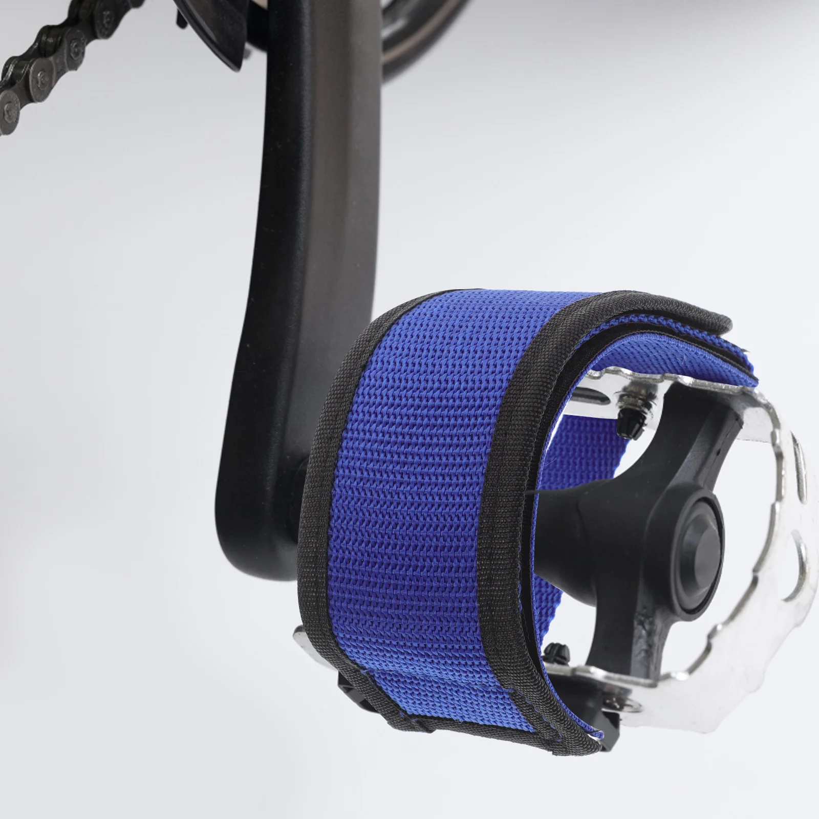 2Pcs Bike Pedal Toe Straps Adjustable Nylon Cycling Foot Straps Lightweight Durable Bicycle Pedal Belts for Fixed Gear Road Bike