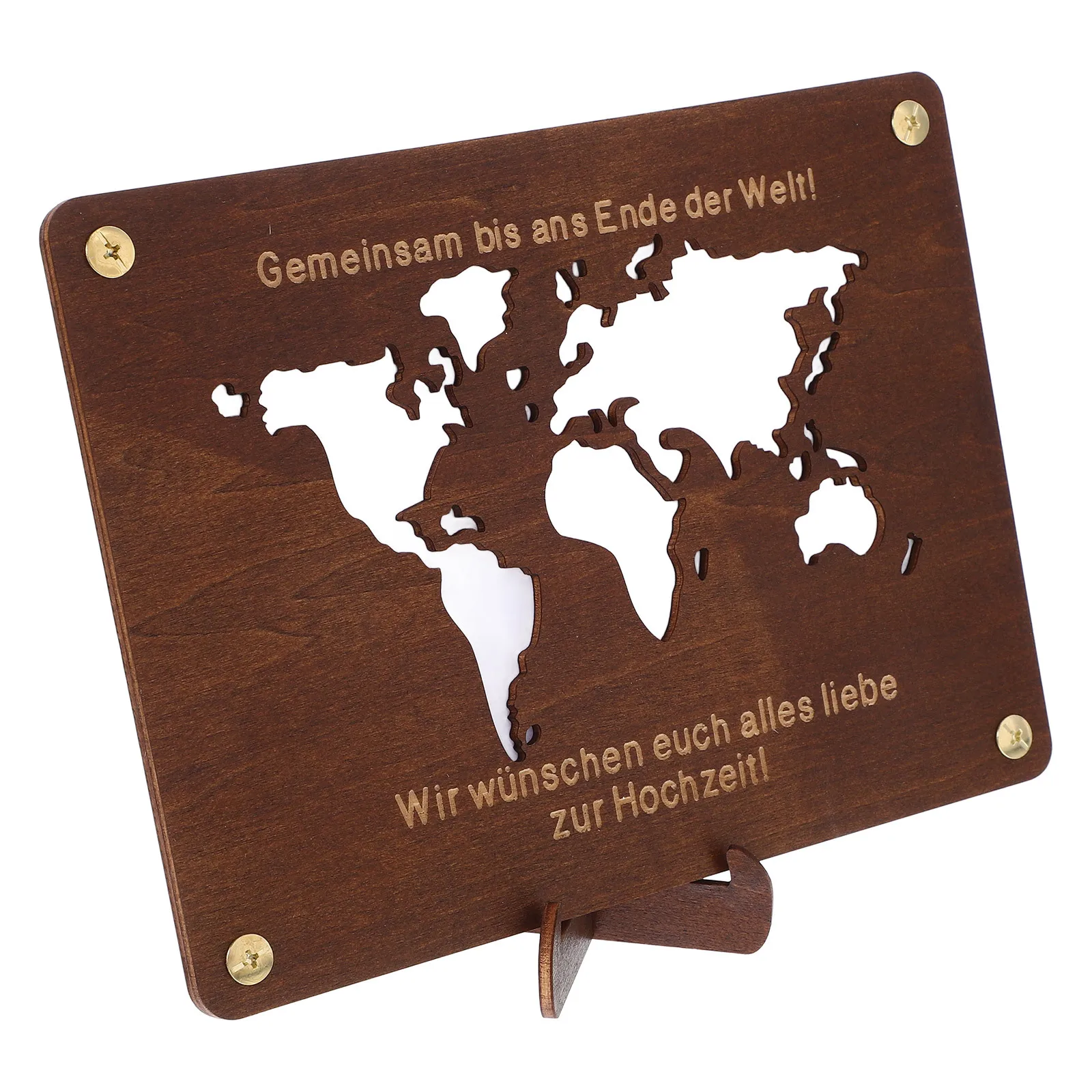 

Wooden Durable Rectangular Money Holder Portable Cash Wallet Graduation Gift Wood Money Container Display Graduation Cash Wallet