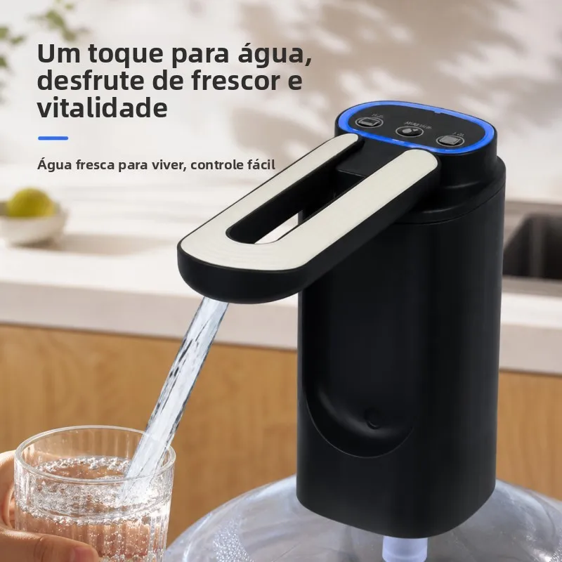 電気ウォーターディスペンサーポンプ積み重ね可能な屋外純水バレル自動プレス給水装置家庭用キッチン調理ツール