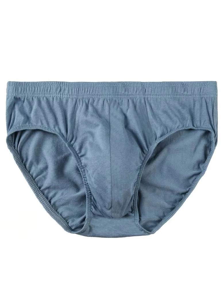 8Pcs Big Size Briefs Underwear for Men Underpants 100% Cotton Boys Panties Undies Male Knickers Plus SizeS-3XL 4