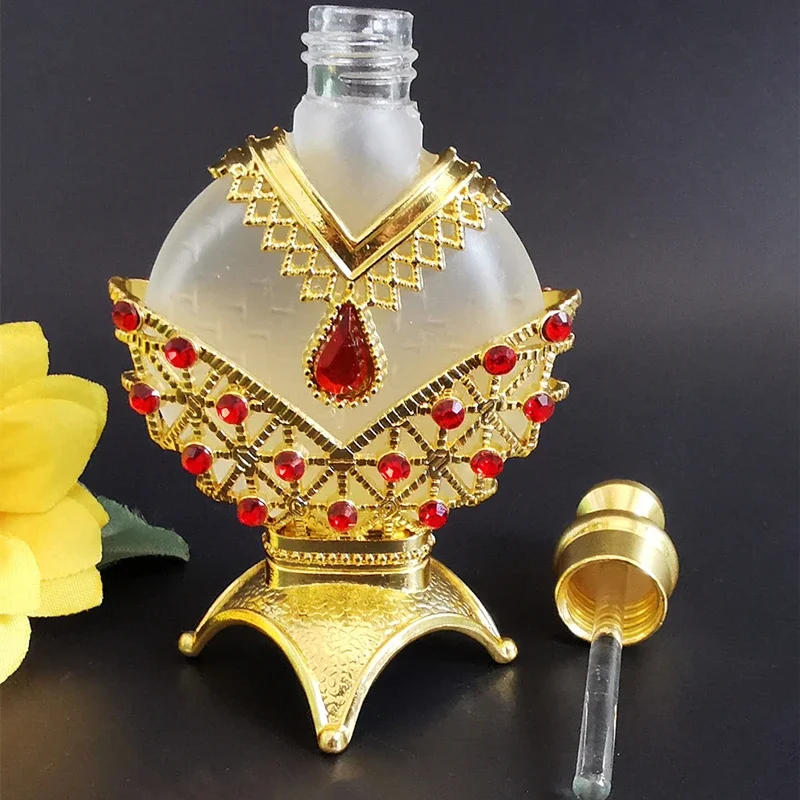 Bottiglia di olio essenziale da 12ml Golden Dubai Luxury Essence 30ml profumo profumo da ragazza Stick Sub Packaging Container