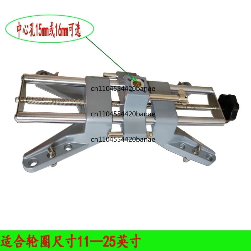 Four-wheel aligner clamp accessories machine pylon clamp small wheel  rim card four corner triangle top head