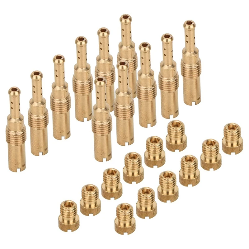 20 buah Kit jet-10 buah karburator jet utama dan 10 buah jet Pilot lambat untuk PWK Keihin OKO CVK PWM