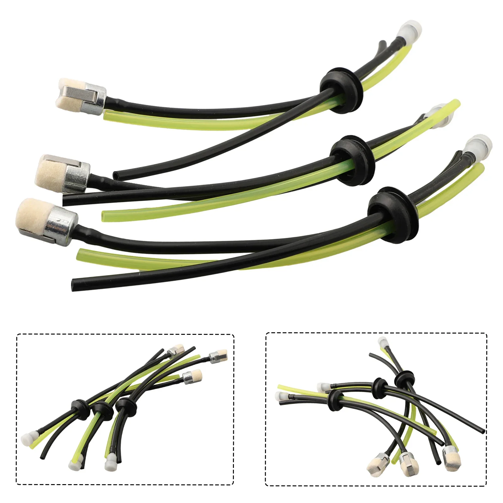 

Fuel Gas Tank Grommet Filter Vent Hose for Echo GT200 SRM2100 Trimmer Blower, Long lasting and Sturdy Design, 3 Pcs