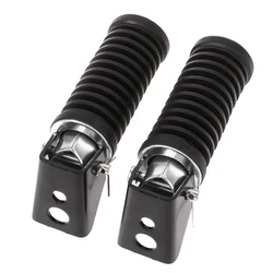 1 Pair Motorcycle Foot Pegs Universal Motorcycle Footpeg Bracket For GS125 GN125 Footrest Pedals For Most Motorcycle