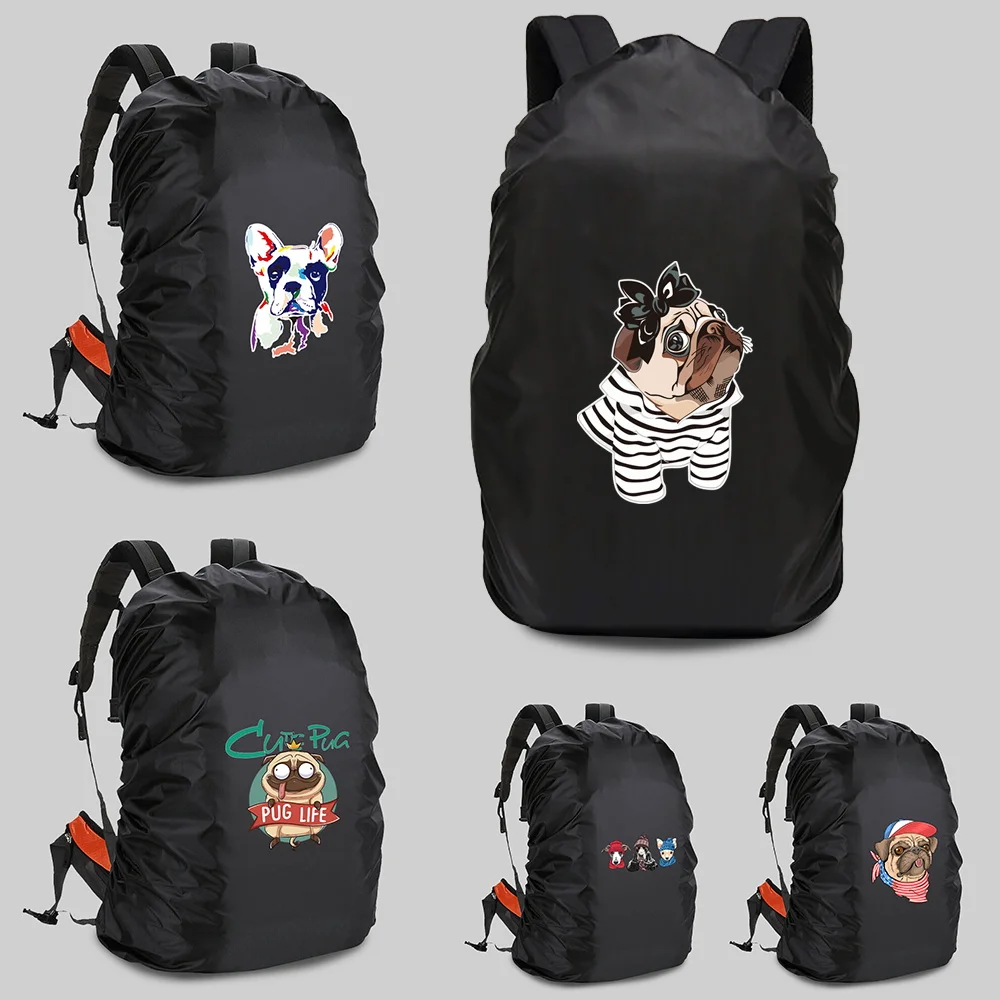 

Чехол для рюкзака 20-70 л, водонепроницаемый, для кемпинга, походов, альпинизма, портативный, сверхлегкий, с принтом собаки