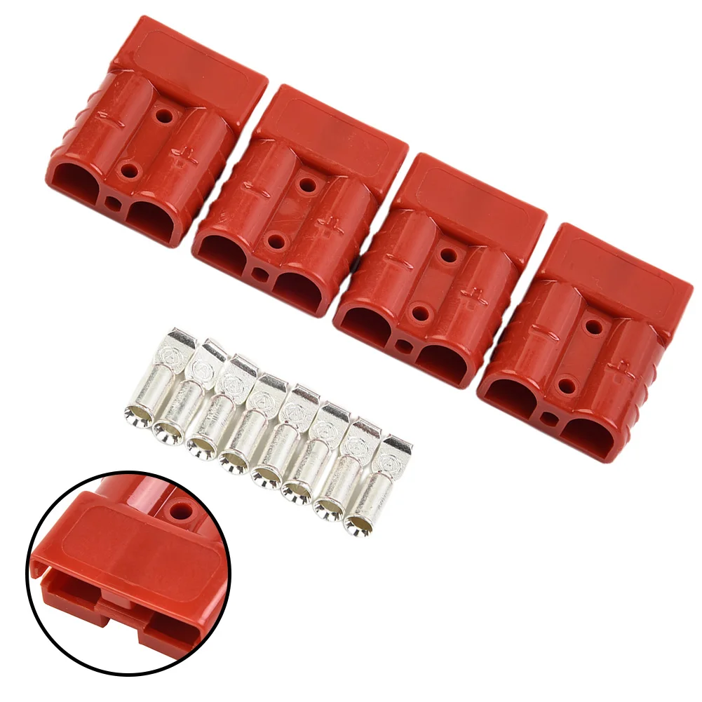 2/4 pz per ANDERSON spina terminale del cavo connettore di alimentazione della batteria 50 AMP 600V spine terminale 6 (AWG) parti elettriche