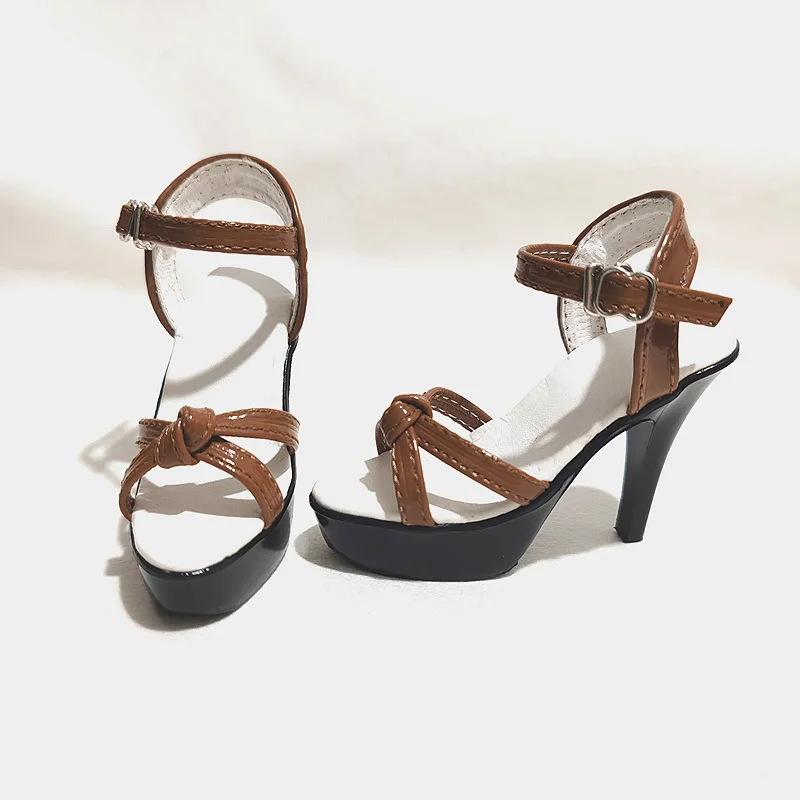 

1/3 BJD Shoes Leather high heeled sandals SD Supper Dollfie DREAM DK DOD Dollmore SOOM Luts AOD DZ MID AF