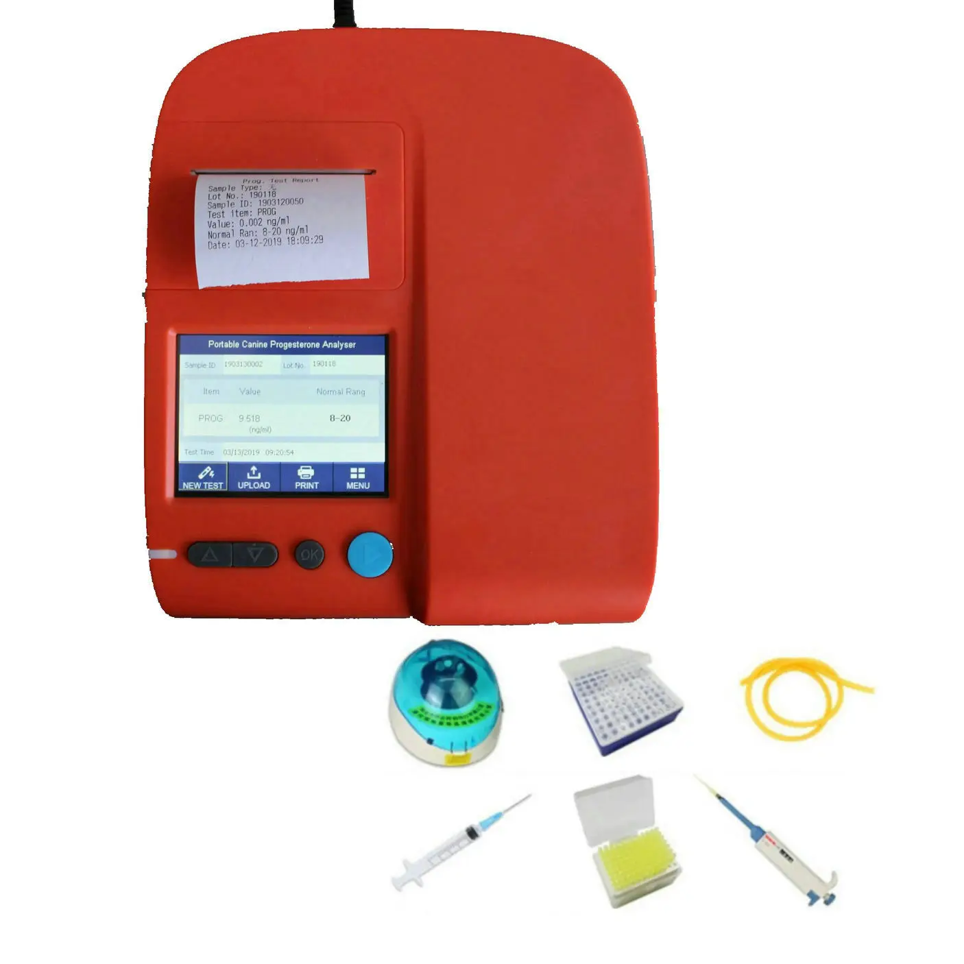 

Portable Veterinary Immunoassay Progestrone Test Dog Machine Analyzer For Canine Dog Progestrone Test Machine