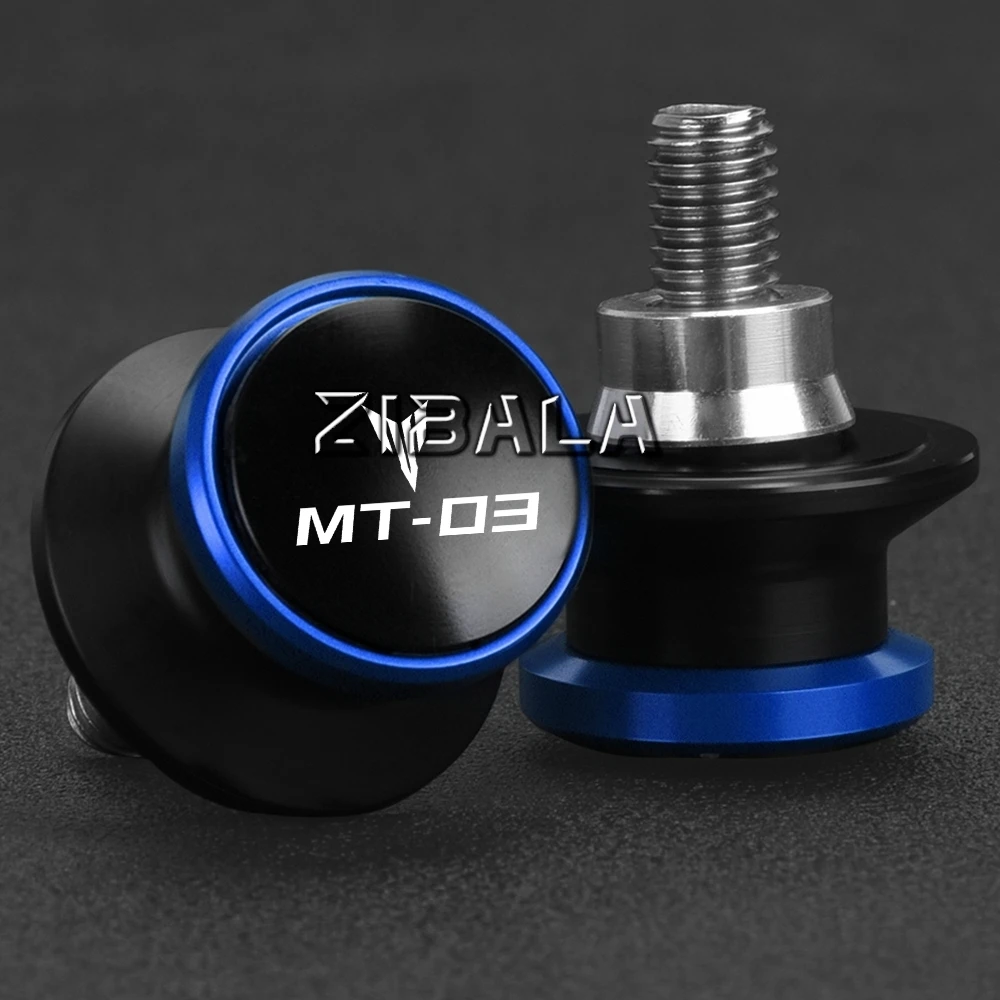 

For YAMAHA MT03 MT-03 6MM Swingarm Spools Slider Stand Screws MT 03 2015-2024 2023 2022 2021 2020 CNC Motorcycle Accessories