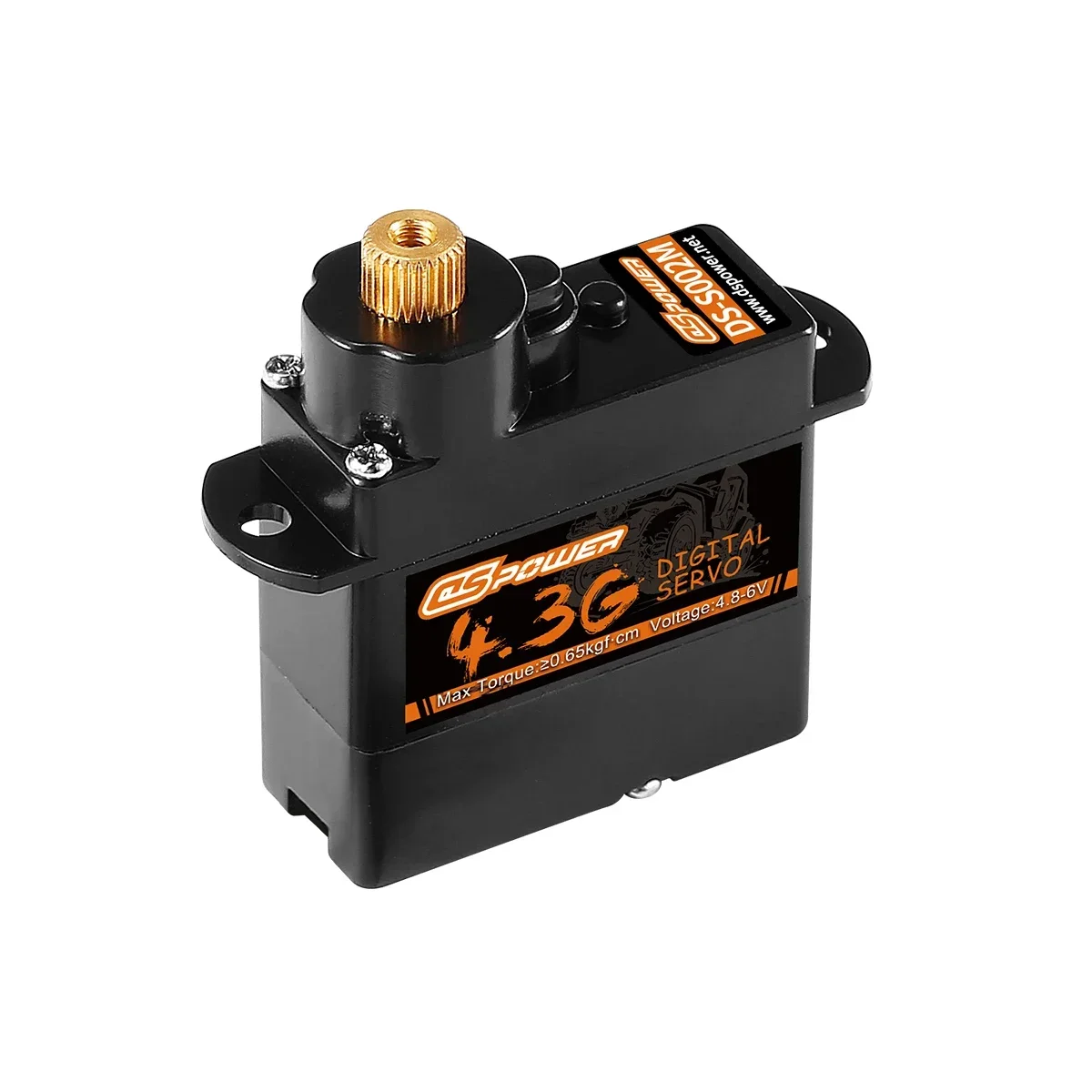 DSpower 2g 3.7g 4.3g 5g 6g Micro Digital Servo for F949S K110S Metal Gear Mini Servos Indoor Flight Airplane RC Car Helicopter