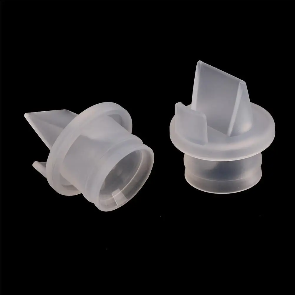 

2PCS Duckbill Valve Breast Pump Parts Silicone Baby Feeding Nipple Pump Accessories Breast Pump Valves Replacement Valves